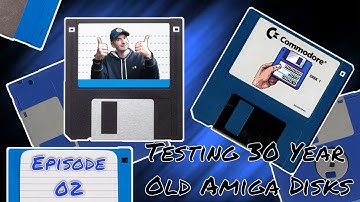 Testing My 30 Year Old Amiga Floppy Disks - Episode 2 - Amiga 500 MJG