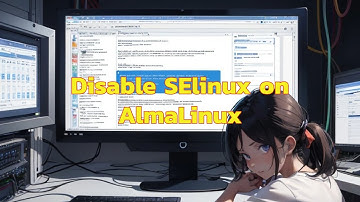 Disable SElinux on AlmaLinux