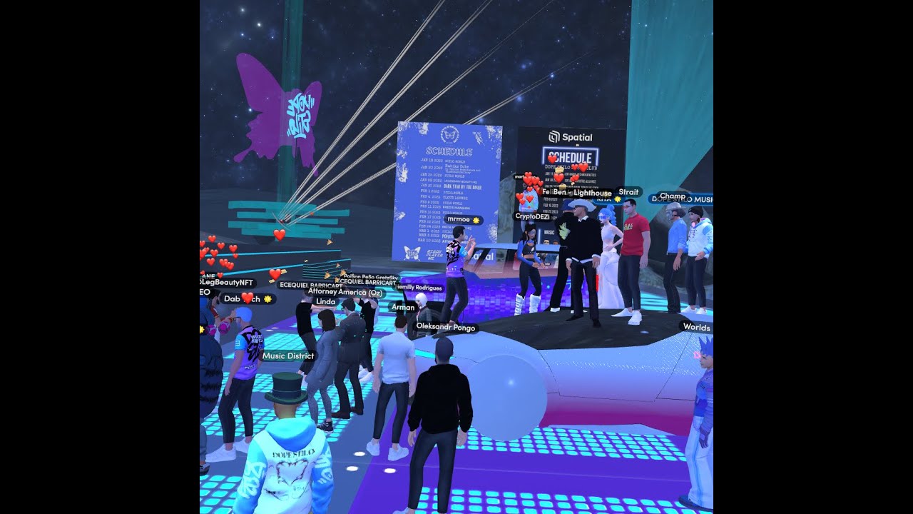 Create Digital Connections in Virtual Environments.  Metaverse Party w/ Dope Stilo 😎