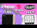 QNAP TS-464 vs Terramaster F4-423 NAS Comparison - Which Should You Buy