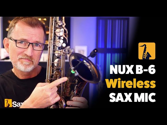 Инструментальная радиосистема для саксофона NUX B-6