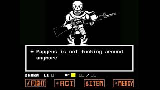 Angry Papyrus 😠💢