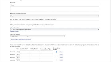 Goldschmidt2019 Abstract Submission Tutorial