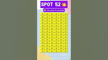 Spot 52💥| #braintest #mathsgames #iqtest