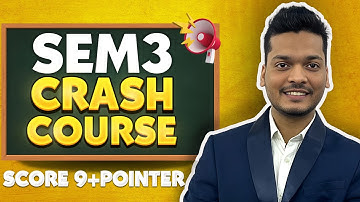 ⭐ SEM 3 Crash Course | Score 9+ Pointer | Engineering Semester 3 | Mumbai University #sem3 #mu