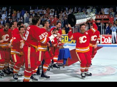 Calgary Flames 1989 Stanley Cup Champions - 16'' x 22