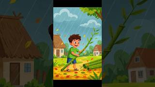 Andhi Ke Baad Bansuri 🎶🌪️ | Hindi Moral Story | Shorts