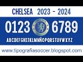 Tipografía Chelsea 23-24 FREE DOWNLOAD
