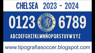 Tipografía Chelsea 23-24 FREE DOWNLOAD screenshot 4