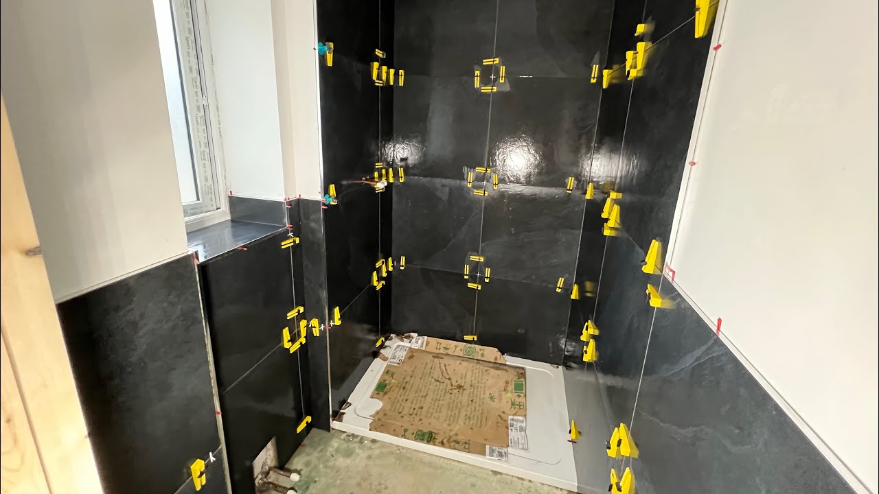 tiling-a-bathroom-step-by-step-porcelain-tiles-youtube