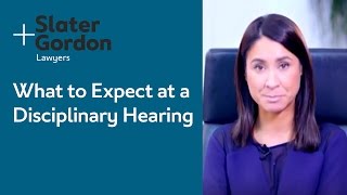 What to Expect at a Disciplinary Hearing