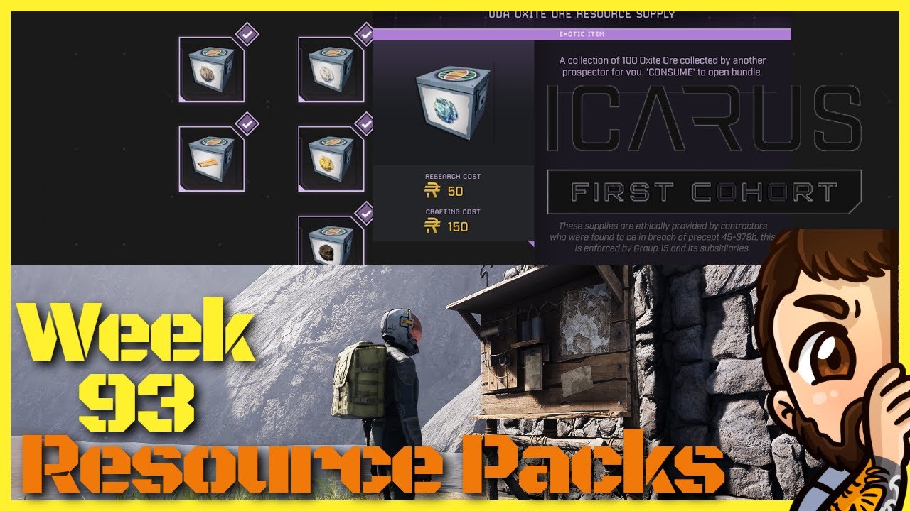 Resource Packs, New Shields, SMPL3 Missions | Icarus Major Update Week ...