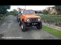 Suzuki jimny sierra.masi 80% siap.jeep jamborre asahan