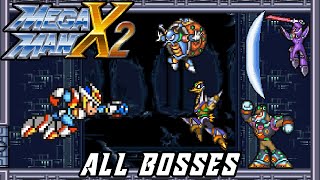 Mega Man X2 (SNES) - All Bosses [No Damage]