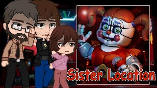 Fnaf movie characters React to Sister Location + Their Originals | Afton Family | Full Video