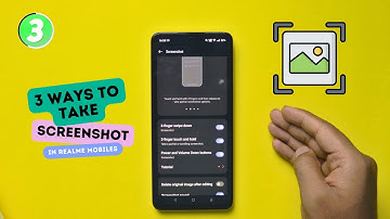 How to take Screenshot in Realme Mobile?