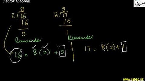 factor theorem in hindi\urdu | swap maths guider