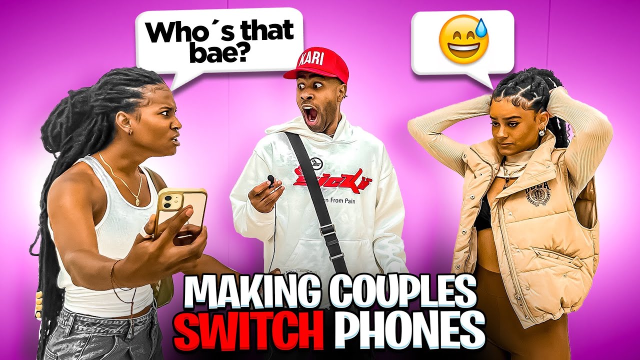 Exposing Cheaters On Valentine’s Day ! 😳😭💔 (Phone Swap Challenge)