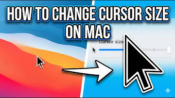 Hoe verander je de cursorgrootte op een Mac | Snelle en gemakkelijke tutorial
