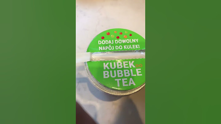 Testuje bubble tea z żabki❤️