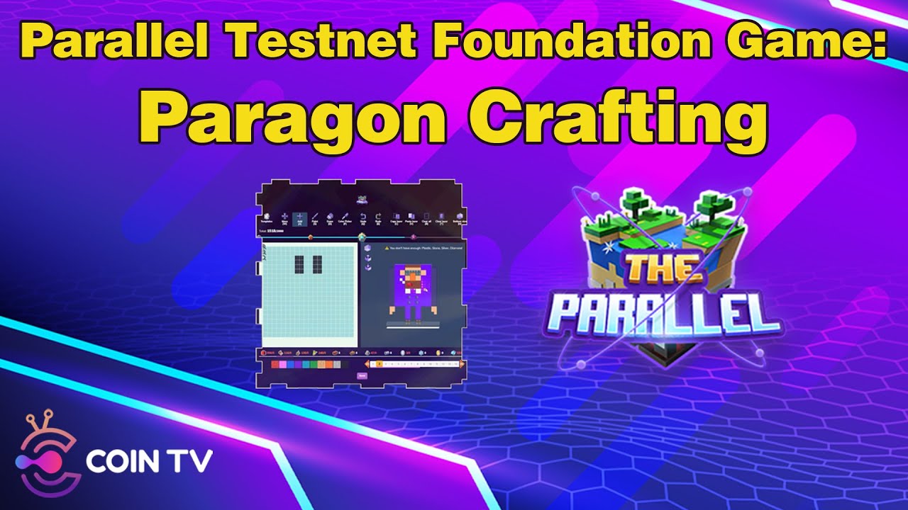 game paragon 2022 New Parallel Testnet Foundation Game: Paragon Crafting