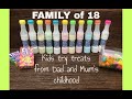 Kids try treats from Dad & Mum's childhood - LARGE FAMILY of 18