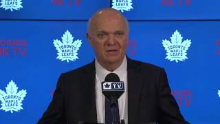 Maple Leafs Locker Clean Out: Lou Lamoriello - April 25, 2017
