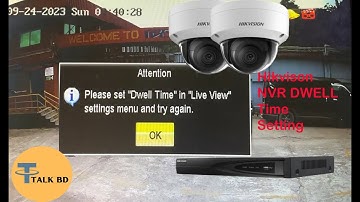 How to Configure Hikvisoin Camera Auto Switch  | Dwell time Configure |