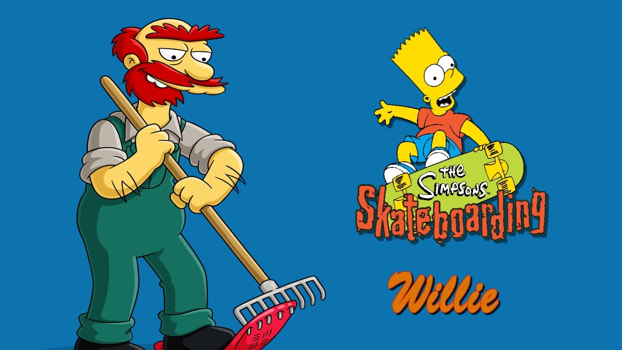 Все озвученные фрагменты Вилли • Игра «Симпсоны: Скейтбординг» • Все озвученные реплики • Смешные...