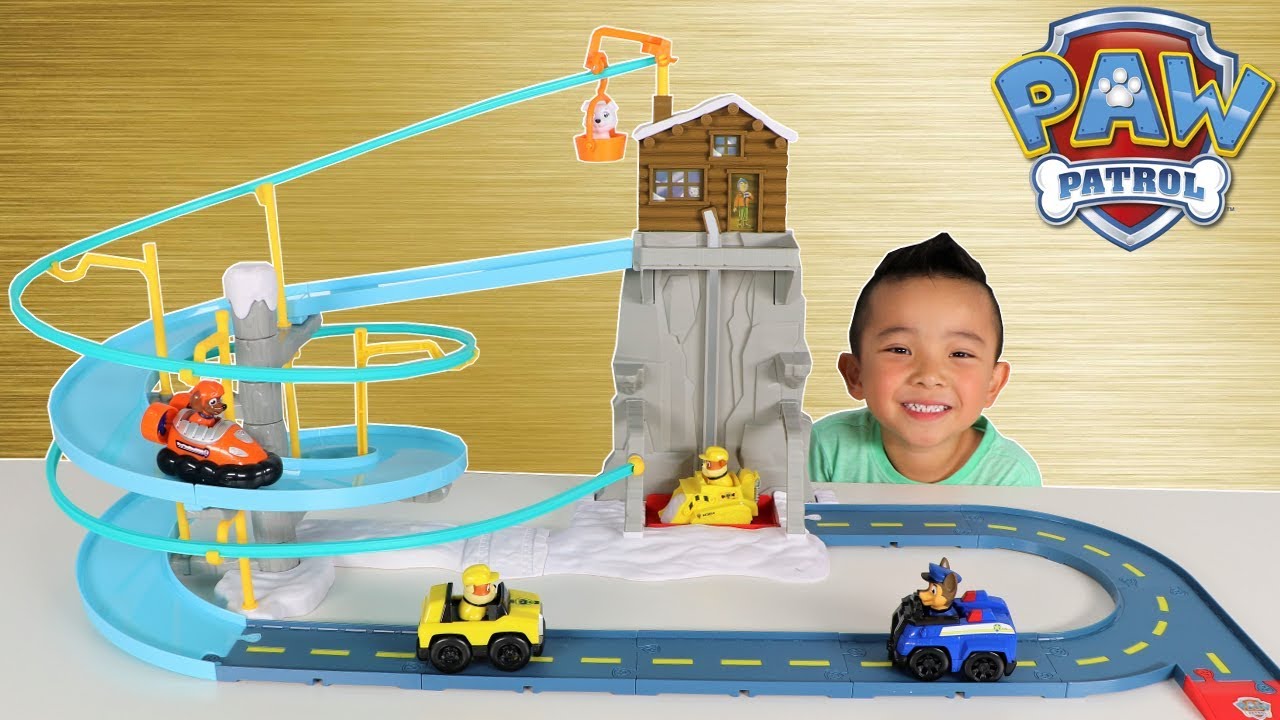 paw patrol mountain rescue track