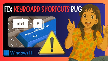 How To FIX Keyboard Opening Shortcuts Instead Of Typing Letters In Windows 11 - GUIDE