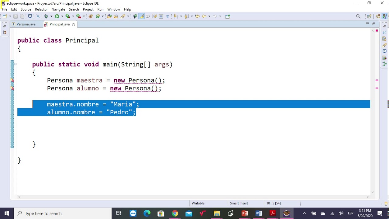 Método Constructor - YouTube