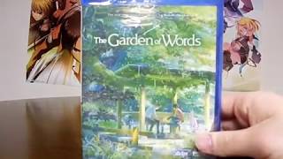 NICK54222 Unboxing: The Garden of Words Blu-ray