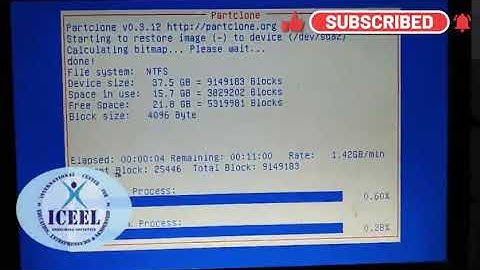 How to restore cloned Back Up image on C drive having OS by using CloneZilla in Windows 10, 7 or XP
