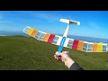Micro Gentle Lady - Test Glides and Hi-Starts -  HLG RC Glider by Angel Wing Designs - 27th Feb 2021