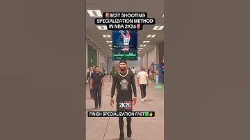 GET SHOOTING SPECIALIZATION FAST✅🔥 #nba2k26 #cinco2k
