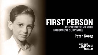 2022 First Person with Holocaust Survivor Peter Gorog