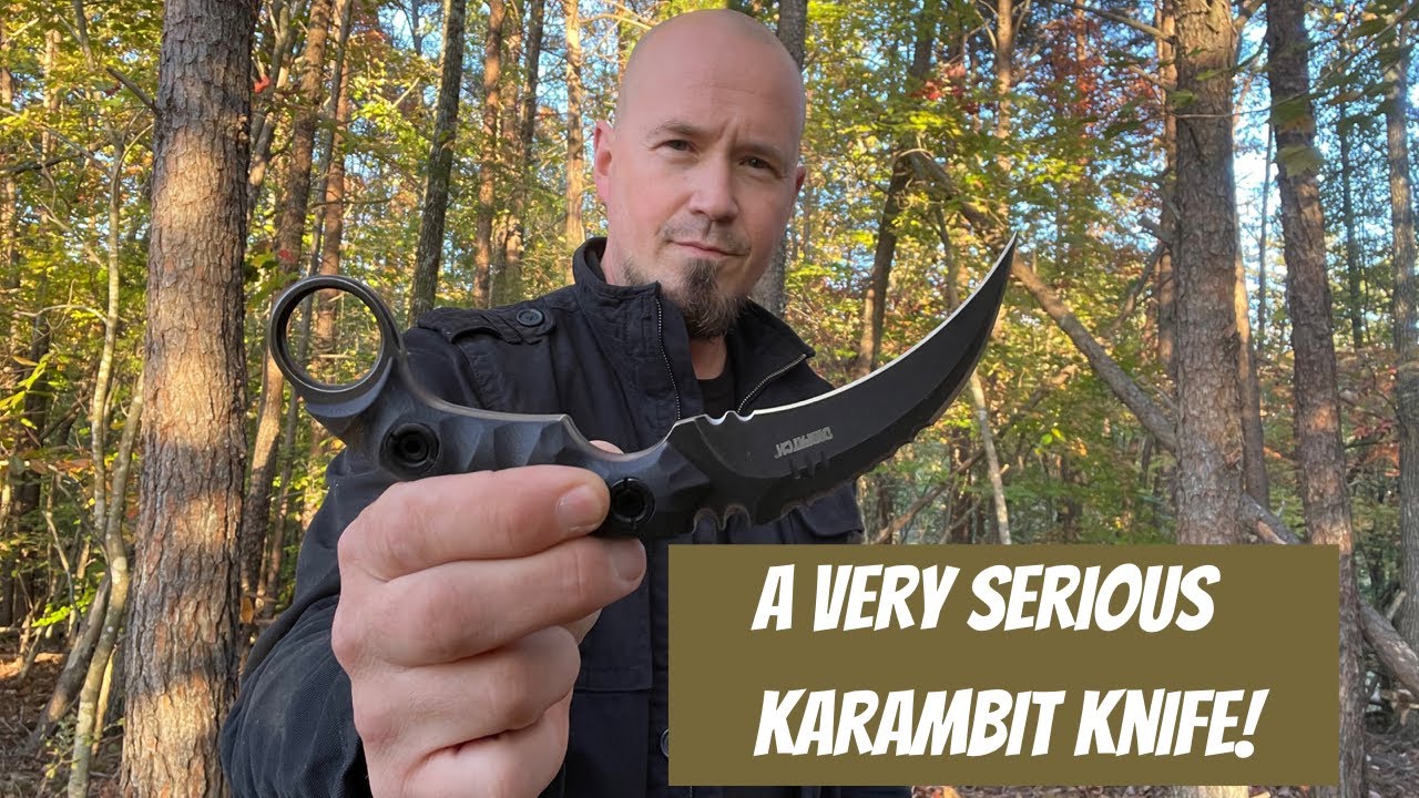 Dispatch Fixed Blade Karambit Knife 