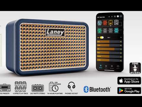 Laney PRISM-MINI | Portable Stereo Multi-Fx Guitar Amp & Bluetooth Speaker