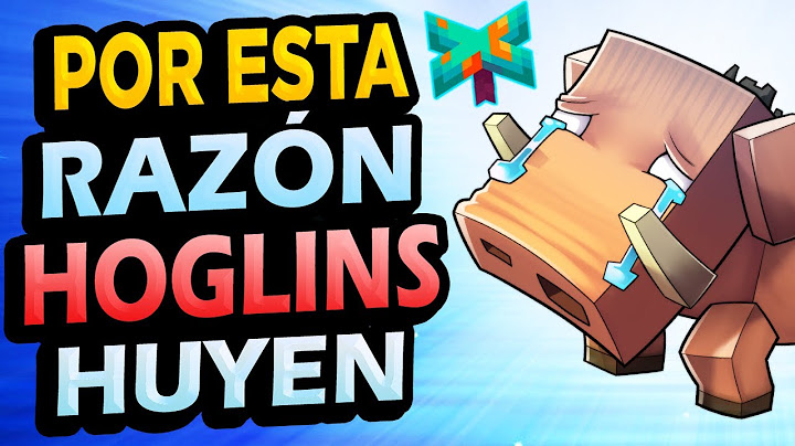 Esta es la Razón por la que los Hoglins HUYEN en Minecraft