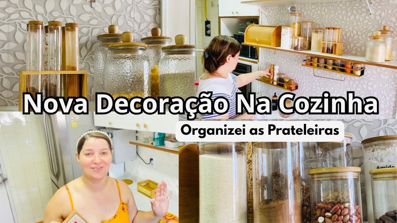 NOVA DECORAÇÃO NA COZINHA 2026, Limpeza e organização das