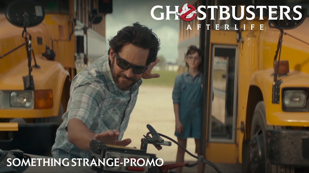 Ghostbusters Afterlife Something Strange Promo In Cinemas