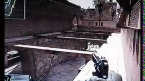 Call of duty 4 glitches : Out of Showdown TUTORIAL