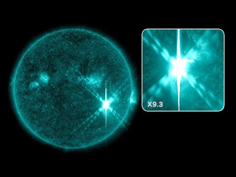 Video: Powerful Flares In The Sun In - Alternative View