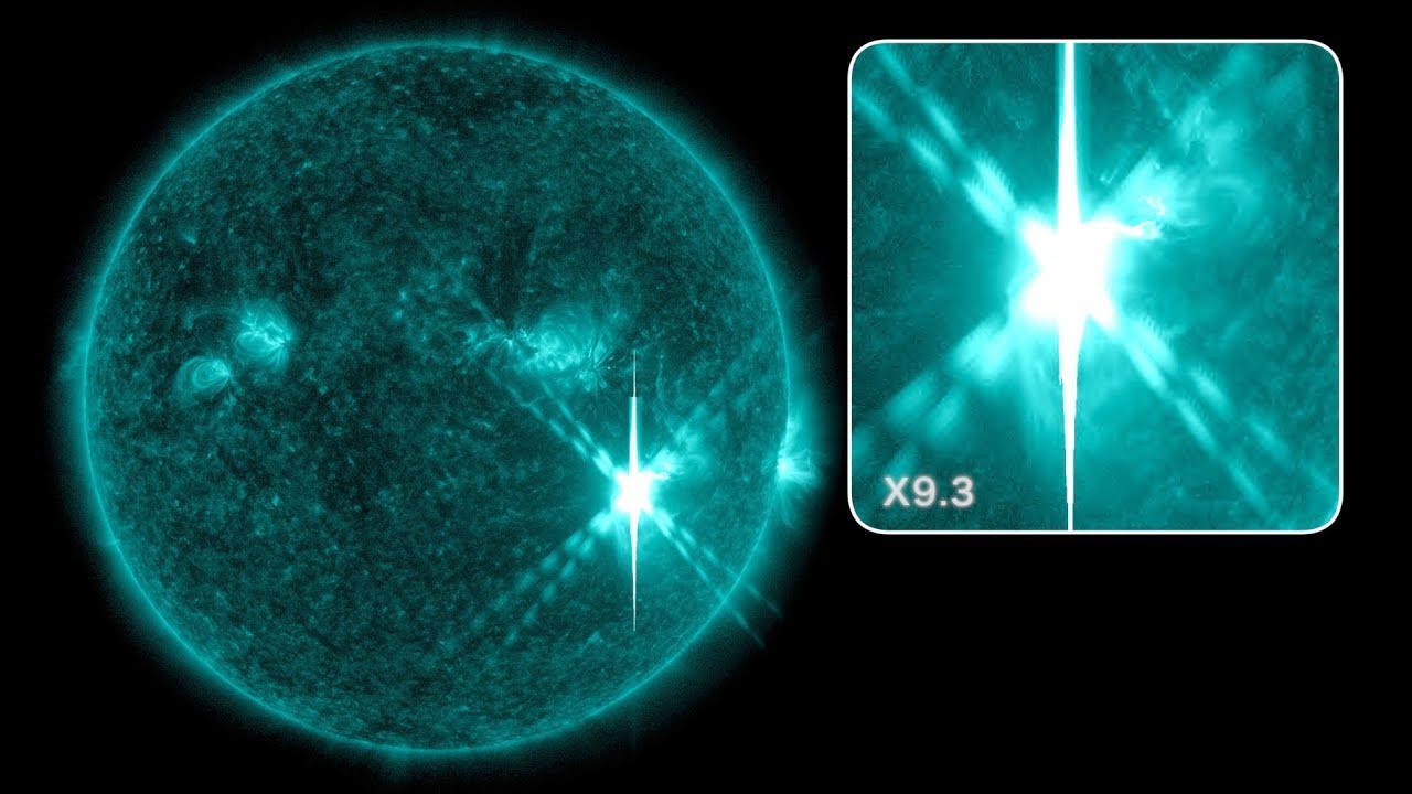 NASA IMAGERY: September 2017's Intense Solar Activity Captured From Space By NASA