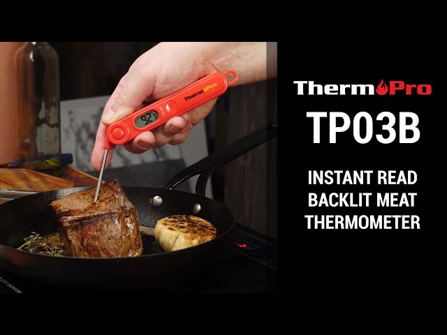 ThermoPro TP03B - Digital Instant Read Meat Thermometer - Meat/Food/Candy  Thermometer 