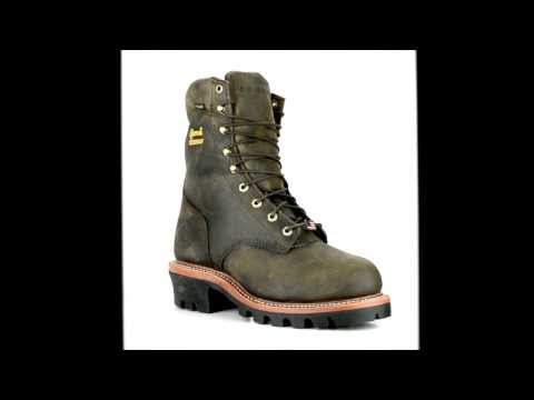 Men's Chippewa Boots 25405 Steel Toe Waterproof & Insulated Logger Work Boot USA