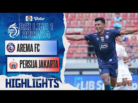 Arema FC VS Persija Jakarta - Highlights | BRI Liga 1 2023/24