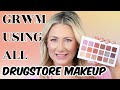 Get Ready With Me Using All Drugstore Makeup | Summer Look | | MsGoldgirl