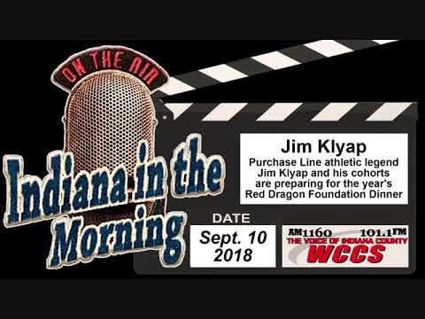 Indiana in the Morning Interview: Jim Klyap (9-10-18)